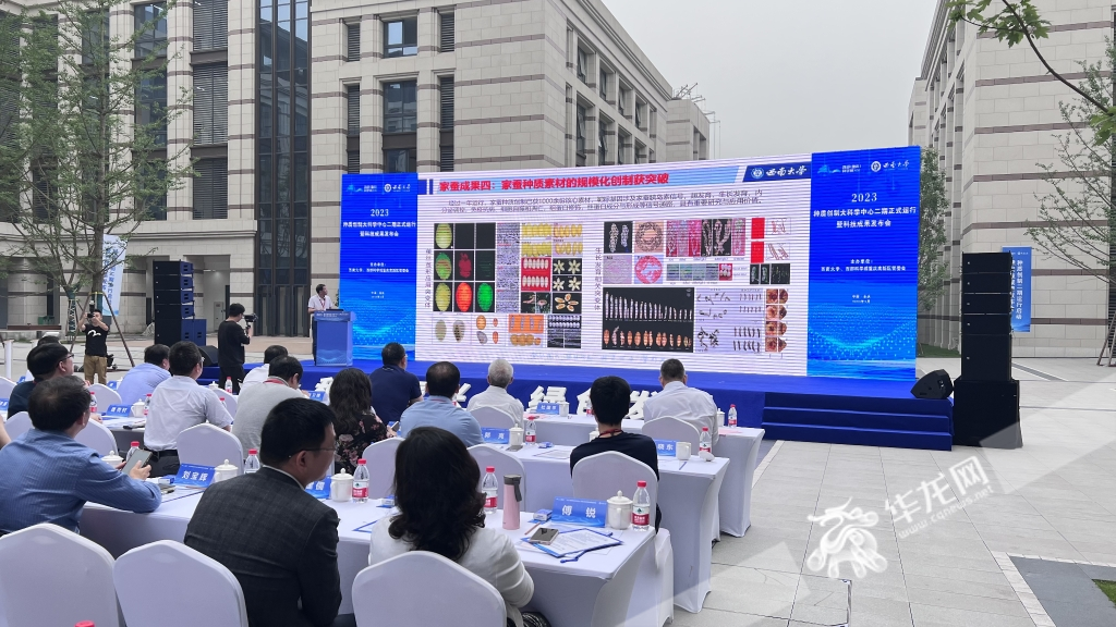 油菜、马铃薯、柑橘、茶树、罗非鱼、淡水鱼类6个二期物种团队正式入驻种质创制大科学中心。华龙网-新重庆客户端 记者 秦思思 摄