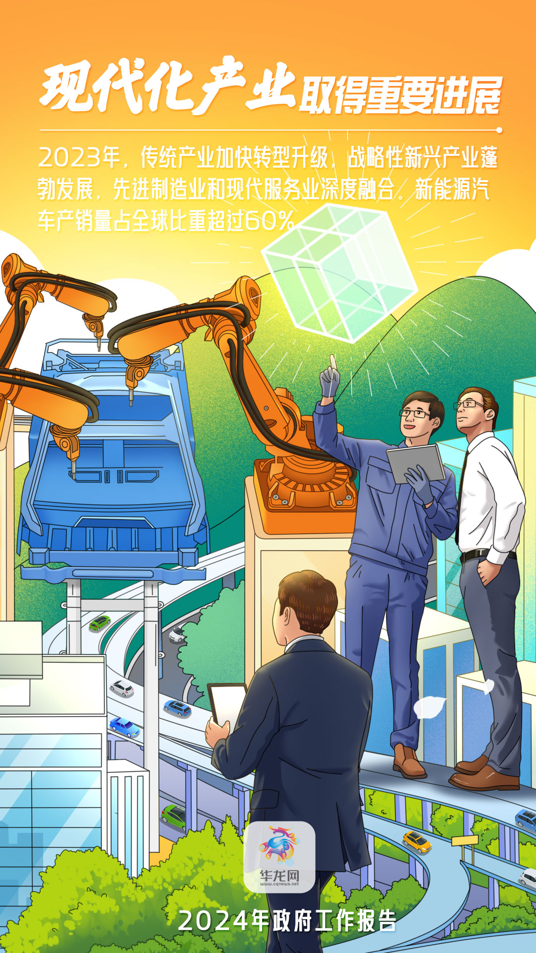 海报丨春天里的报告 看中国式现代化图景7