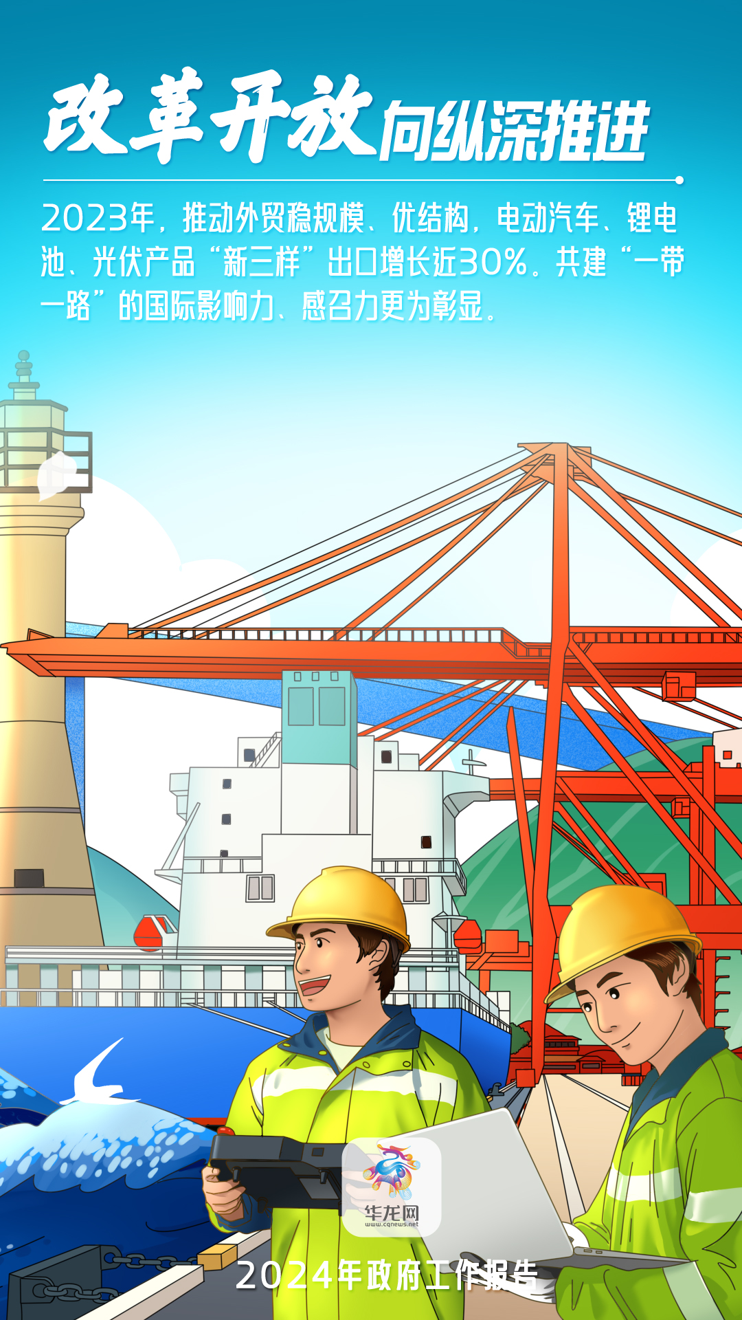 海报丨春天里的报告 看中国式现代化图景3